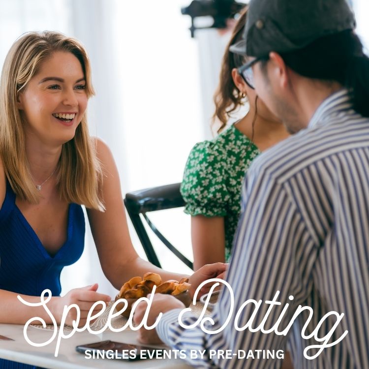 San Diego attendees of Speed Dating in California enjoying the event!